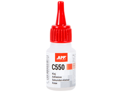 APP C550 Colla Adesivo Cianoacrilico per Gomma e Plastica 20 g