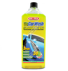 Mafra Car Wash Shampoo e Cera 1000 ml Pulizia e Lucidatura Auto