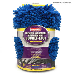 Mafra Guanto Lavaggio Auto Double Face in Microfibra 1 Pezzo