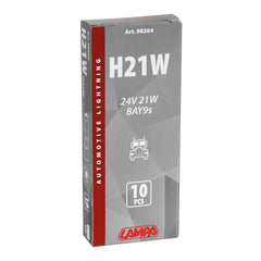 Lampa Lampada Alogena Micro per Camio H21W 21W - 10 Pezzi