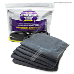 Mafra Heavy Work 6 Panni in Microfibra 60x40cm per Pulizia Auto