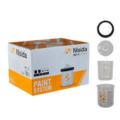 Sistema PPS Tazza Miscelazione Vernice 650cc 125 Micron 50 Pezzi