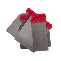 NTools SMS Spatole in Acciaio per Stucco 4 Pezzi