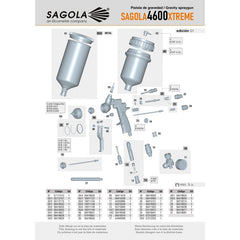 Valve Washer Kit Di Sostituzione Della Guarnizione Dell'aria (X6)