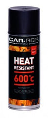Car-rep Vernice Spray Nero Resistente al Calore 600°C 400 ml