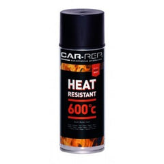 Car-rep Vernice Spray Nero Resistente al Calore 600°C 400 ml