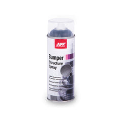 APP Bumper Vernice Spray 1K Goffrata Nera 400 ml per Plastiche Auto