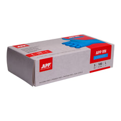APP Standard+ Guanti Nitrile Blu Taglia L Senza Polvere 100 Pezzi