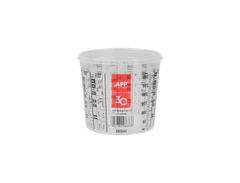 APP Tazza Graduata 385/300ml per Miscelare Vernici 25 Pezzi