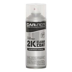 Car-rep Vernice Spray 2K Trasparente Lucido per Verniciatura 400 ml