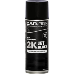 Car-rep Vernice Auto Epossidica 2K Top Coat Jet Nero Opaco 400 ml