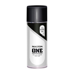 Car-rep Maston One Vernice Spray Multiuso Nero Satinato Ral 9005 400ml