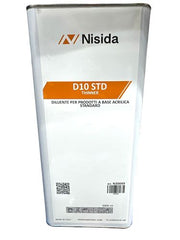 D10 STD Diluente Acrilico Standard Uso Professionale 5 Litri