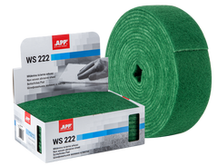 APP WS 222 Foglio Abrasivo Grana Grossa Verde TNT 10 Pezzi
