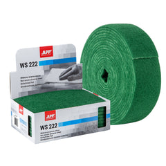APP WS 222 Foglio Abrasivo Grana Grossa Verde TNT 10 Pezzi