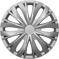 G3 Copricerchi Gomme Auto 14" Grigio Lucido Universale 4 Pezzi