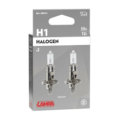 Lampa Lampadine Alogene Fari Auto H1 P14,5s 2 Pezzi