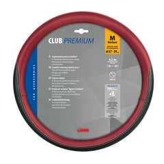 Lampa Club Premium Coprivolante TPE M 37-39 cm Nero e Rosso
