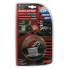 Lampa Flex Strip 24V Striscia Adesiva con 80 Luci LED Blu 200 cm
