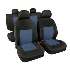 Lampa Set Classic Coprisedili Auto Completo Avio e Nero 4 Pezzi