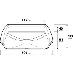 Nordrive Myura Carving Portasci Magnetico per Tetto Auto Universale