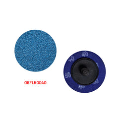NTools Fast LOCK KS Disco Abrasivo in Zirconio Grana P40 50mm 10 pz