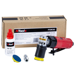 NTools PSM30 Levigatrice Pneumatica per Piccole Superfici