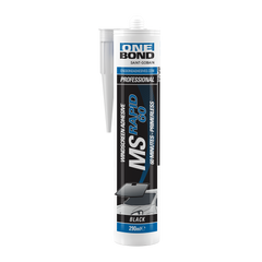 OneBond MS Rapid 60 Nero Adesivo Polimero per Vetri Auto 290ml