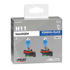 Pilot Lampadina Alogena Fari Xenon H11 Attacco PGJ19-2 2 Pezzi