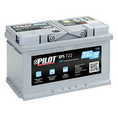 Pilot XPS722 SMF Batteria Auto 12V 72Ah 700A LB3