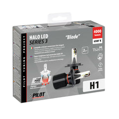 Pilot Halo Led Serie 3 Blade H1 P14,5s Lampadine LED Auto 2 Pezzi
