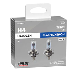 Pilot Lampadina Alogena Fari Xenon H4 Attacco P43t 2 Pezzi