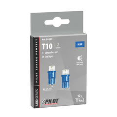 Pilot Lampadina Led T10 per Abitacolo e Luci Posizioni 2 Pezzi