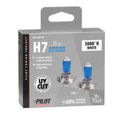Pilot Lampadina Alogena Auto Xenon H7 Attacco PX26d 2 Pezzi