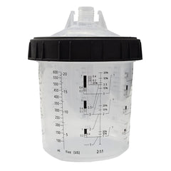Kit PPS Tazze Miscelazione Vernici 400 ml 125 Micron 50 Pezzi