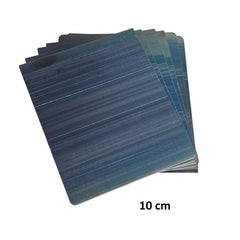 Spatola Milanese Lama Blu 100mm per Stucco in Acciaio 24 Pezzi
