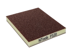 Spugna Abrasiva Bifacciale P320 (120x100x13mm)(20 Pz)