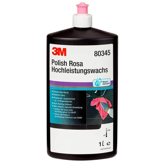 3M 80345 Polish Rosa Protettivo Cera Professionale 1 Litro