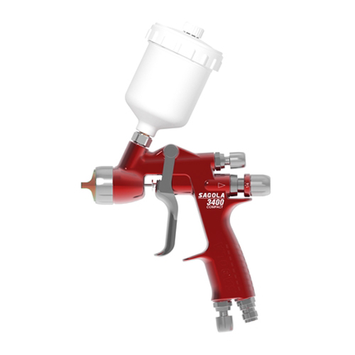Aerografo Sagola 3400 1.2 [Clear] Cup 125ml Spray Gun Compact