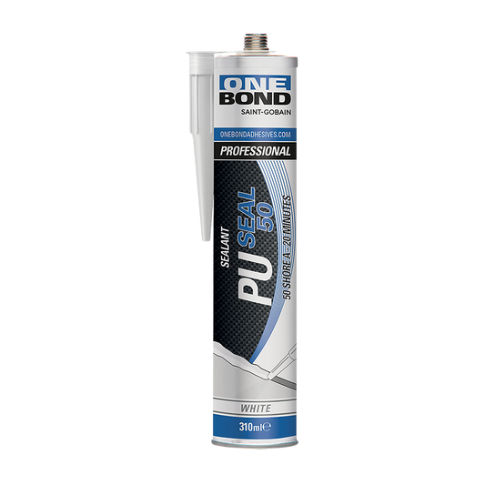 OneBond PU Seal 50 Sigillante Elastico Poliuretanico Bianco 310ml