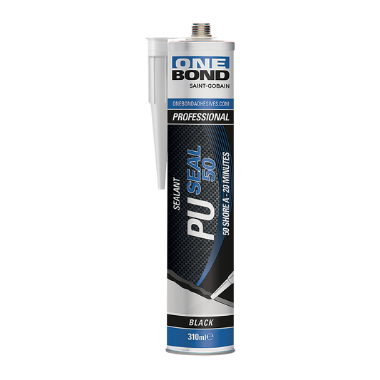 OneBond PU Seal 50 Sigillante Elastico Poliuretanico Nero 310ml