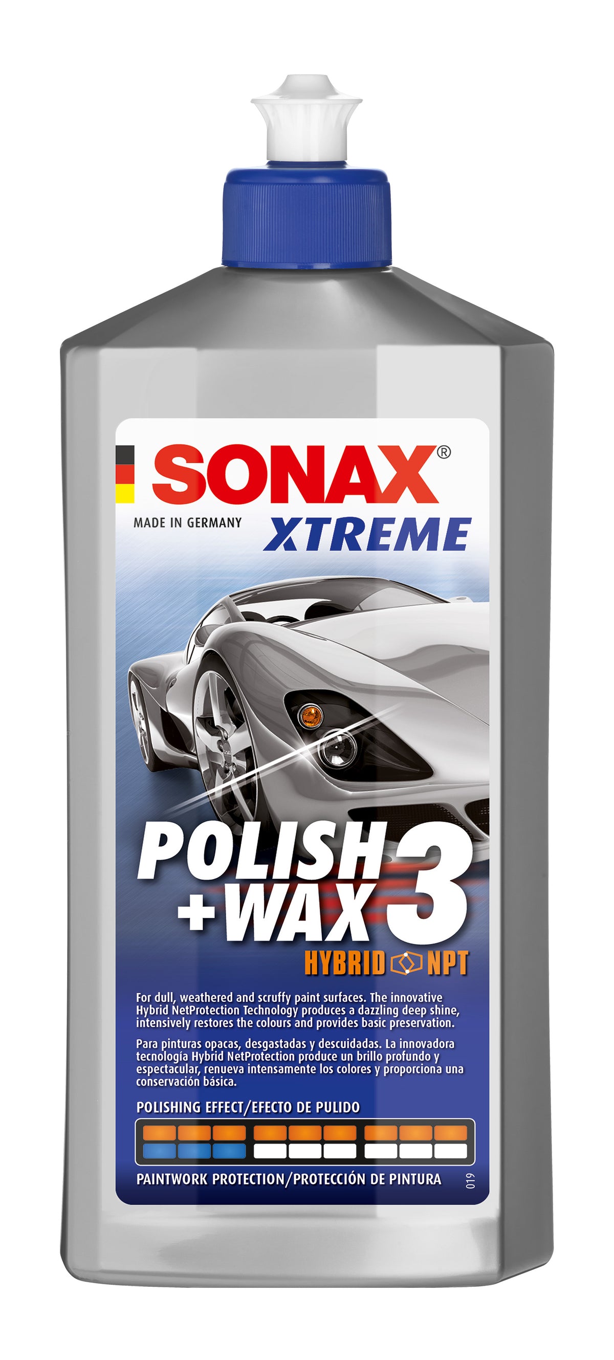 Sonax Xtreme Polish+Wax 3 500 ml Lucidante Superfici Opache