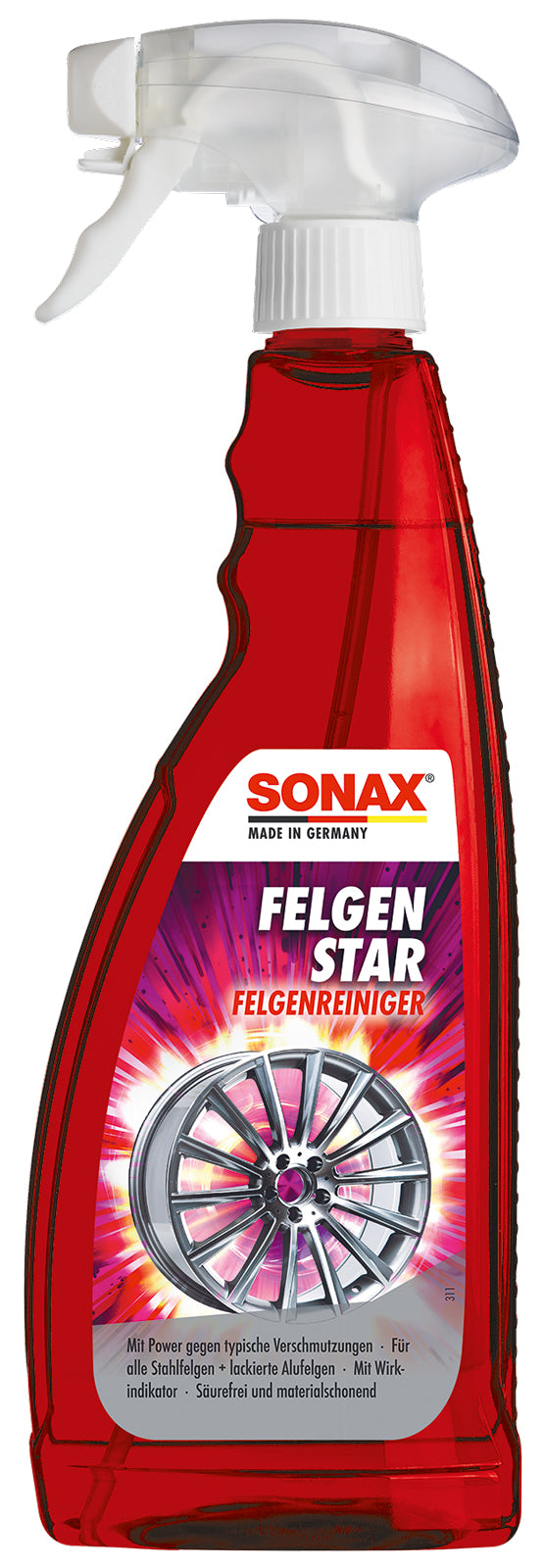 Sonax Detergente per Cerchi in Lega e Gomme 750 ml