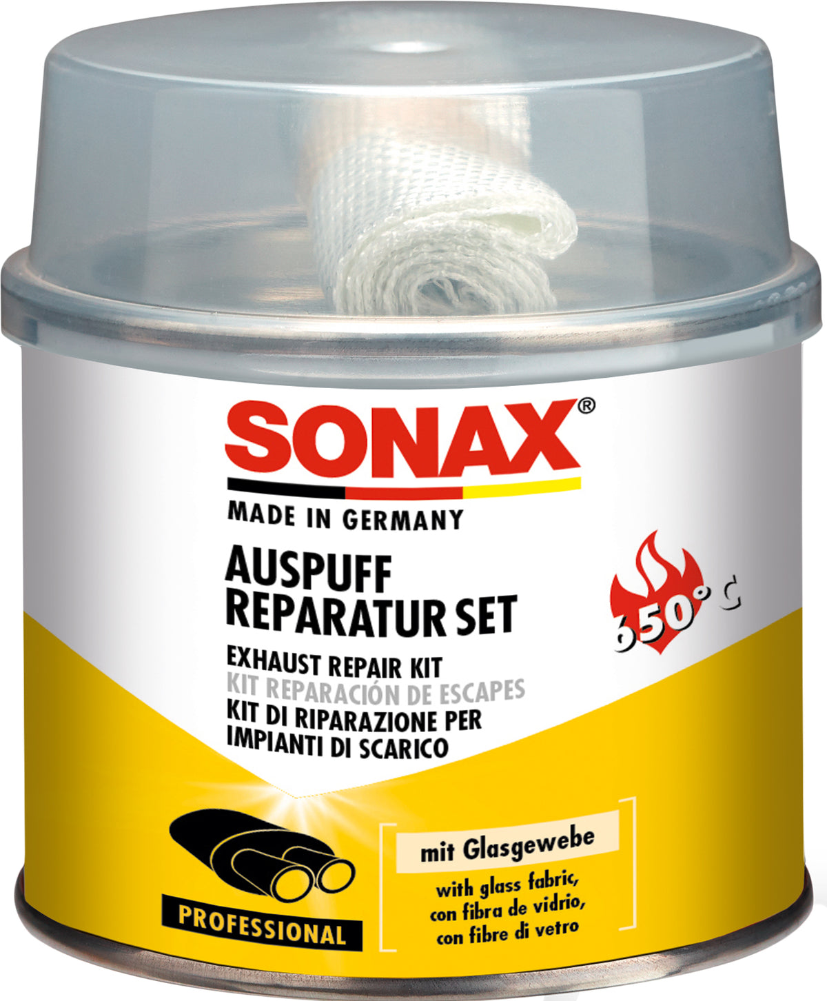 Sonax Kit Riparazione Impianti di Scarico Pasta 200 g