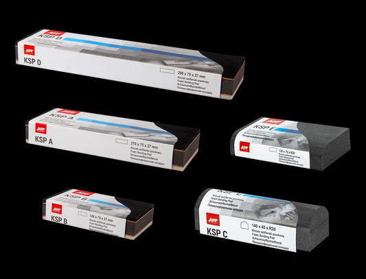 Blocco Abrasivo In Schiuma 140x75x27mm