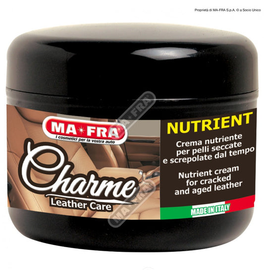 Mafra Charme Crema Nutriente per Interni in Pelle Auto 150 ml