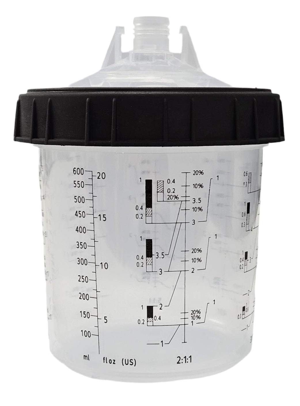 Sistema Pps Con Tazza 400cc 125my 50pz