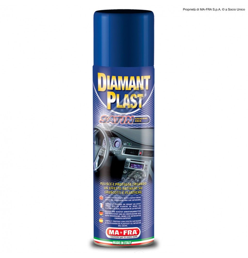 Mafra Diamant Plast Satin 500 ml Spray Lucida Cruscotti Auto