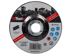 NTools SDSS Disco Abrasivo per Acciaio 115x6,4x22,23mm 5 Pezzi