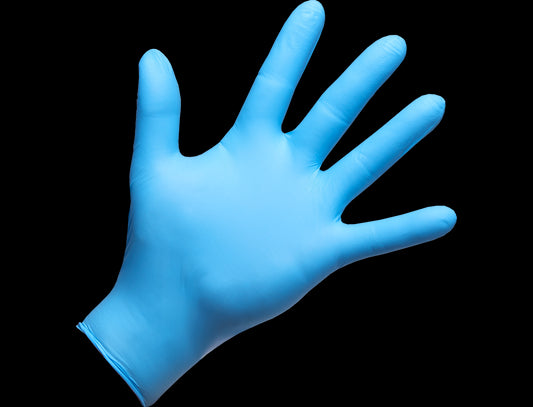 Guanti In Nitrile Blue " Xl" 5my(cf.100pz)